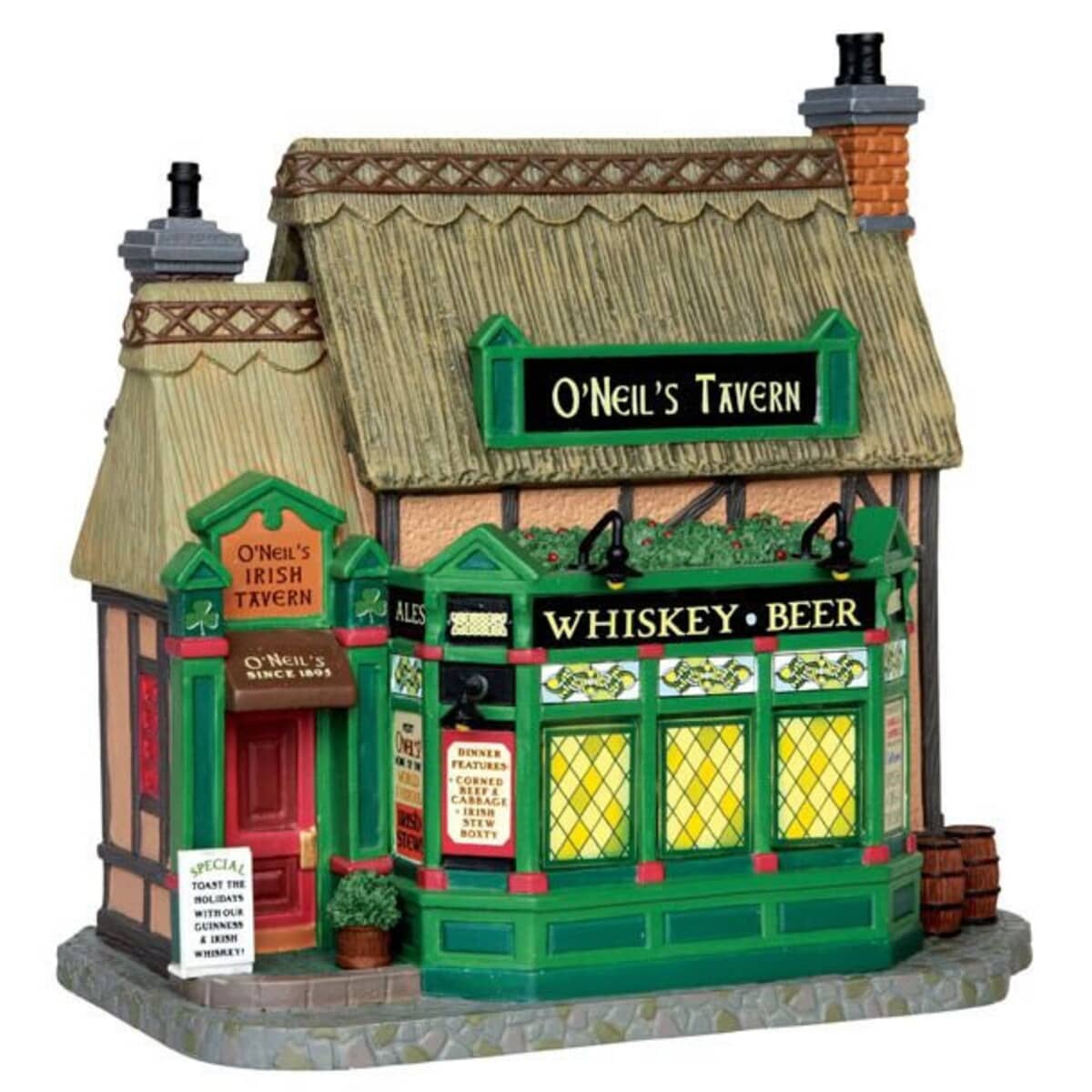 Lemax Christmas Village ONeils Irish Tavern 45724 (45724) £59.99 from Lemax Collectables