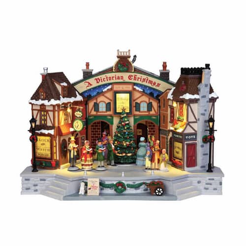 Lemax Christmas Village A Christmas Carol Play With 4.5V Adaptor - 45734