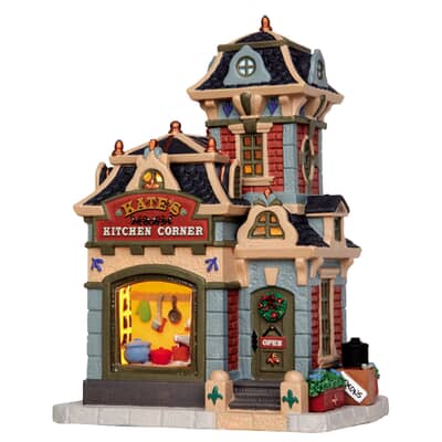 Lemax Christmas Village Kates Kitchen Corner - 45736