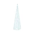 Kaemingk Indoor/Outdoor Flashing  LED Pyramid 89cm