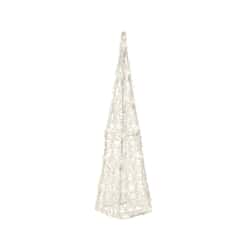 Kaemingk Indoor/Outdoor Warm LED Illuminated Pyramid 89cm