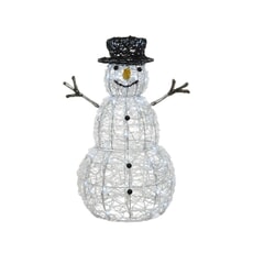 Kaemingk Indoor/Outdoor Flashing LED Snowman 60cm
