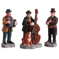 Lemax Christmas Village Streetside Trio Set Of 3 - 52035