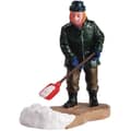 Lemax Christmas Village Clearing A Path - 52049