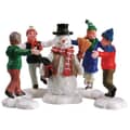 Lemax Christmas Village Ring Around The Snowman Set Of 3 - 52112