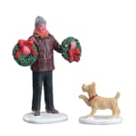 Lemax Lemax Christmas Village Tree Lot Figure Set Of 2 - 52383