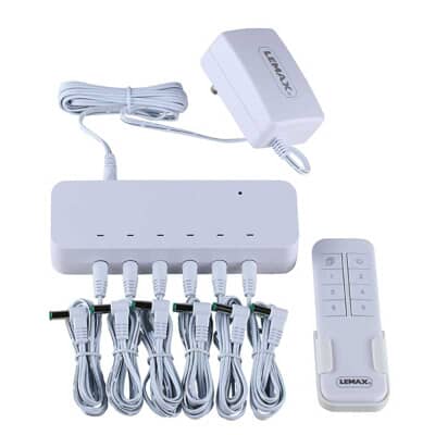 Lemax Christmas Village Remote Control Box with 4.5v Adaptor White  - 54521