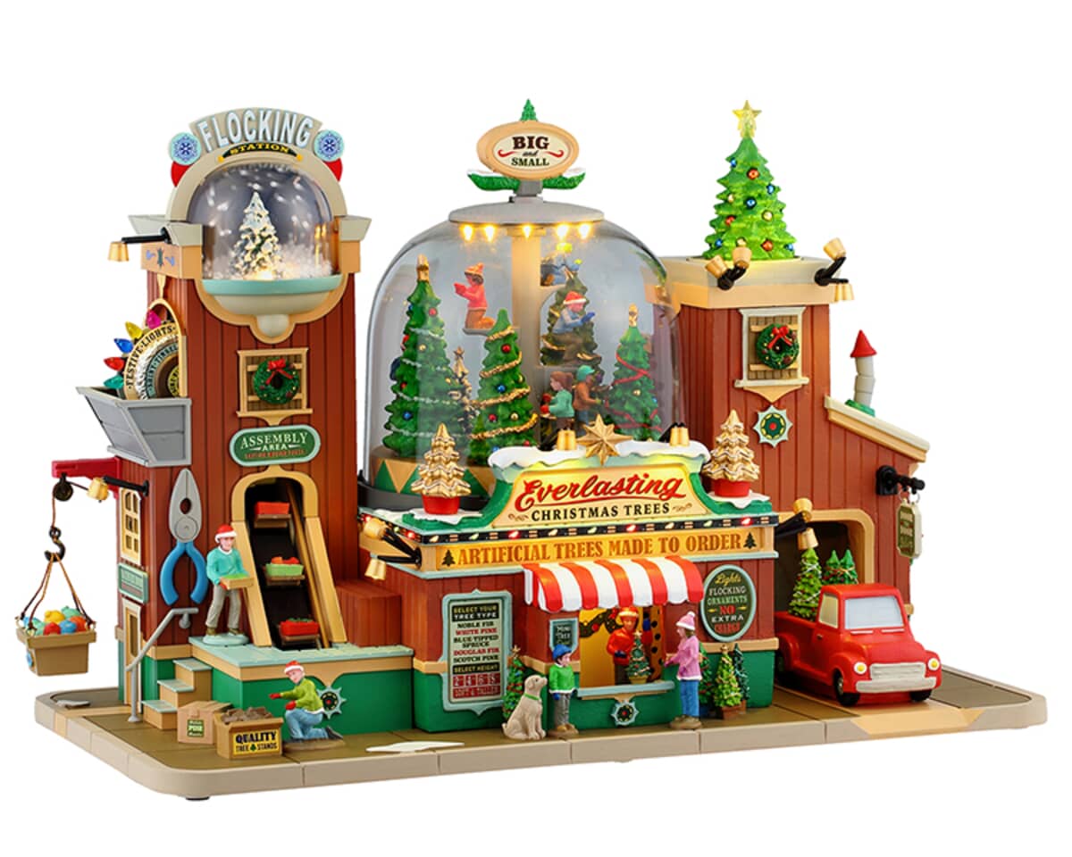 Lemax Christmas Village Everlasting Christmas Trees - 55324