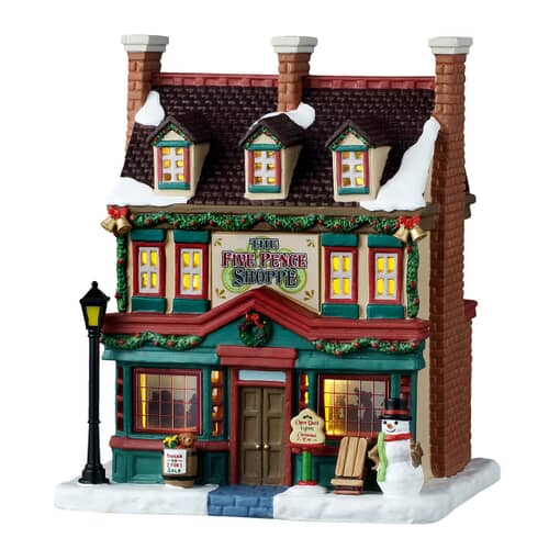 Lemax Christmas Village The Five Pence Shoppe - 55344
