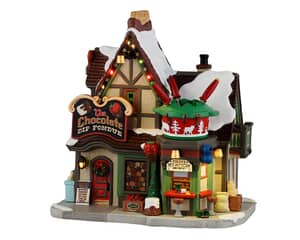 Lemax Christmas Village The Chocolate Dip Fondue - 55355
