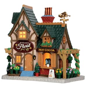 Lemax Christmas Village McMann Florist (UNBOXED) - 55972