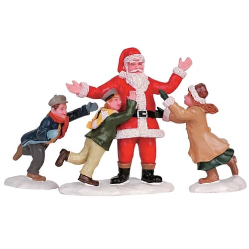 Lemax Christmas Village Father Christmas - Set of 3 - 62252
