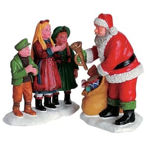 Lemax Christmas Village Toys For Everyone - Set of 2 - 62309