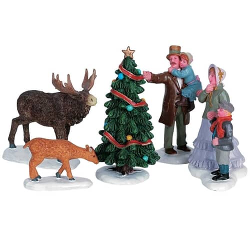Lemax Christmas Village How Beautiful - Set of 5 - 62315