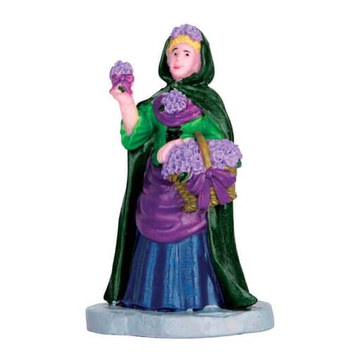 Lemax Christmas Village Violet Vendor 62452
