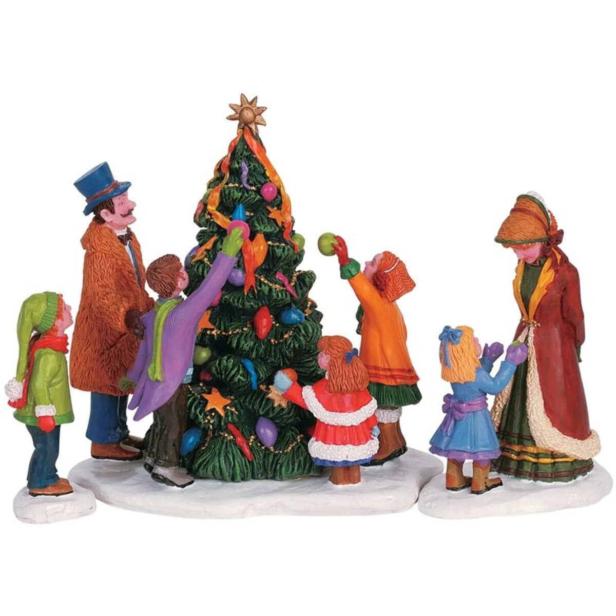 Lemax Christmas Village Christmas Eve - Set of 3 - 63566 - (63566) - £ ...