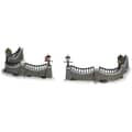 Lemax Christmas Village Stone Wall Set Of 6  - 63576