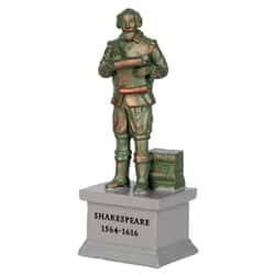 Lemax Christmas Village Park Statue Shakespeare - 64075