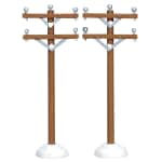 Lemax Lemax Christmas Village Telephone Poles - 64461