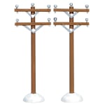 Lemax - Telephone Poles