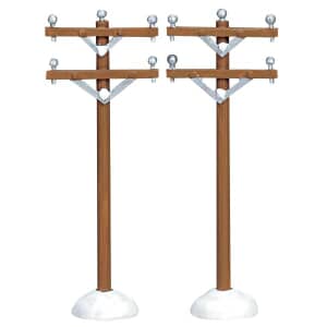 Lemax Christmas Village Telephone Poles - 64461