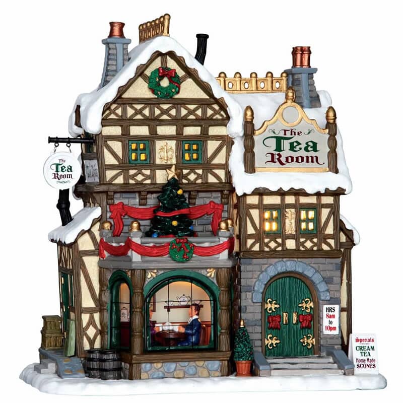 Lemax Christmas Village The Tea Room B/O LED - 65097 - (65097) - £53.95 ...