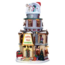 Lemax Christmas Village North Pole Observatory With 4.5V Adaptor - 65132