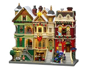 Lemax Christmas Village Christmas On Victoria Street - 65530