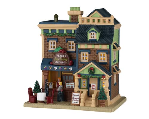 Lemax Christmas Village Fergies Figgy Pudding Shoppe - 65546