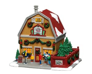 Lemax Christmas Village Lukes Live Tree Nursery - 65557