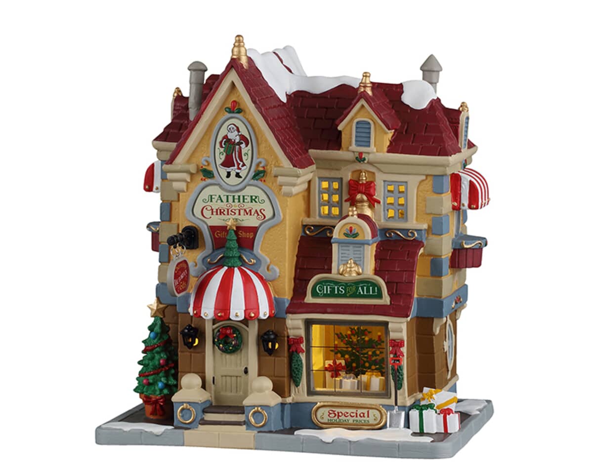 Lemax Christmas Village Father Christmas Gift Shop - 65562