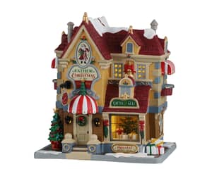 Lemax Christmas Village Father Christmas Gift Shop - 65562
