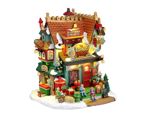 Lemax Christmas Village The Eggnog Lounge - 65567