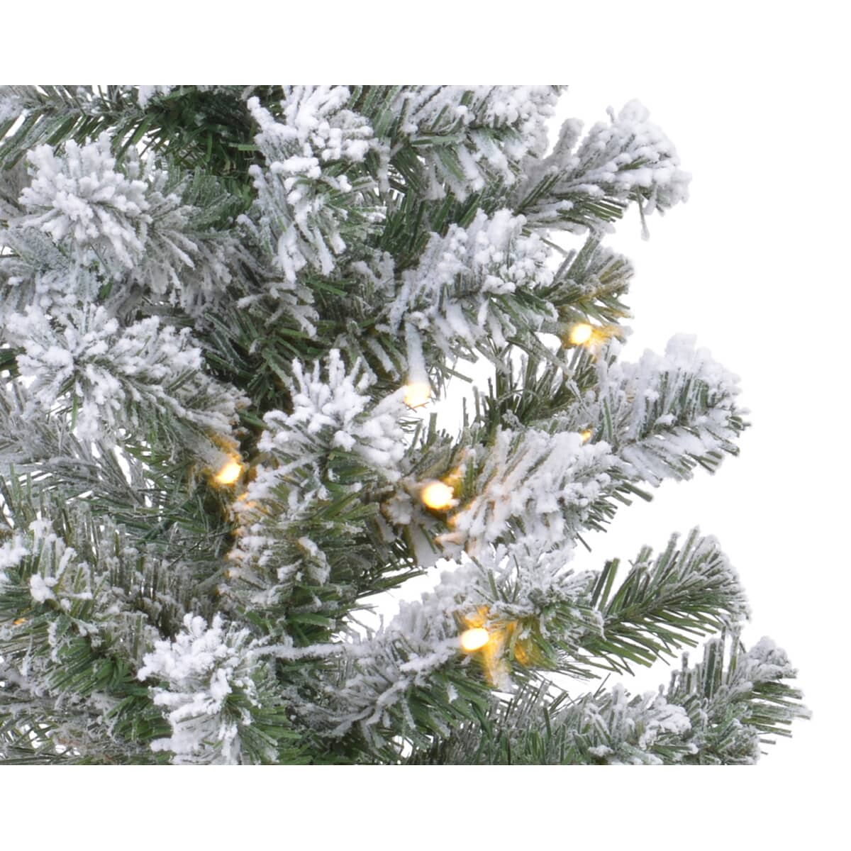 Kaemingk Everlands Imperial Mini Christmas Tree Snowy Pre Lit 60cm ...