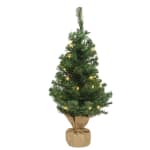 Lemax Kaemingk Everlands Imperial Mini Christmas Tree Pre Lit 60cm