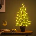 Kaemingk Everlands Geneva Mini Tree Prelit 45cm