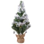 Lemax Kaemingk Everlands Mini Silver Decorated Artificial Christmas Tree 60cm