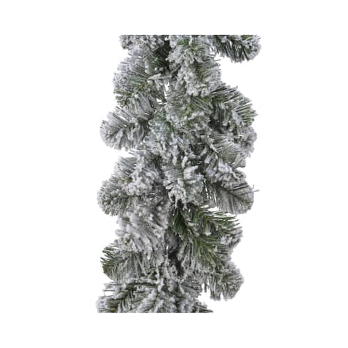 Kaemingk Everlands Snowy Imperial Artificial Christmas Garland XFull
