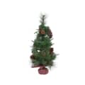 Kaemingk Everlands Mini Tree in a Tartan Bag
