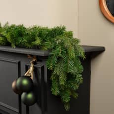 Kaemingk Everlands Grandis 2.7m Artificial Christmas Garland Indoor and Outdoor