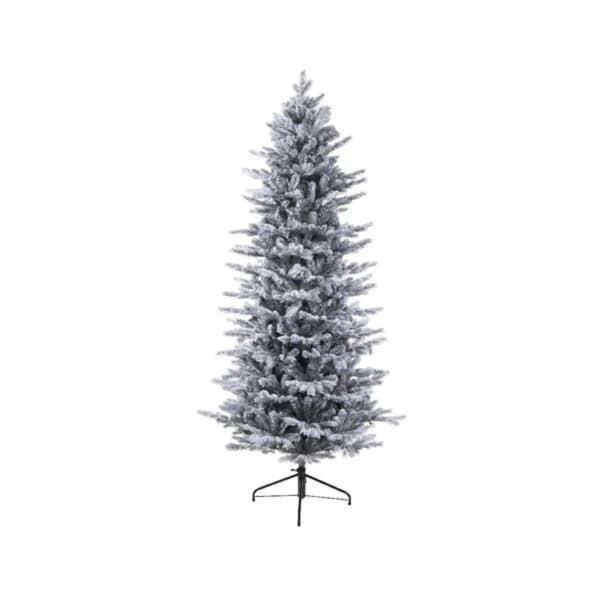 Kaemingk Everlands Frosted Grandis Slim Fir Artificial Christmas Tree 1.5m/ 5ft