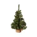 Kaemingk Everlands Mini Tree In Jute Bag 60cm Artificial Christmas Tree