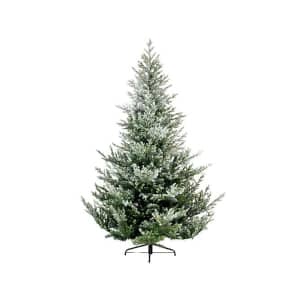 Kaemingk Everlands Norway Spruce Snowy Artificial Christmas Tree 2.1m/ 7ft