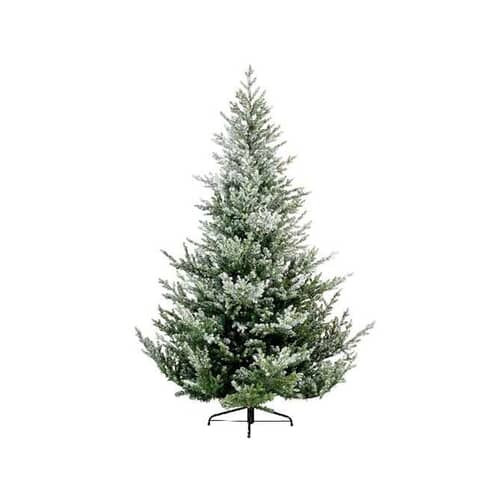 Kaemingk Everlands Norway Spruce Snowy Artificial Christmas Tree 2.1m/ 7ft