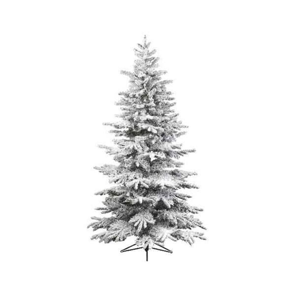Kaemingk Everlands Snowy Alaskan Fir Artificial Christmas Tree 2.1m/ 7ft