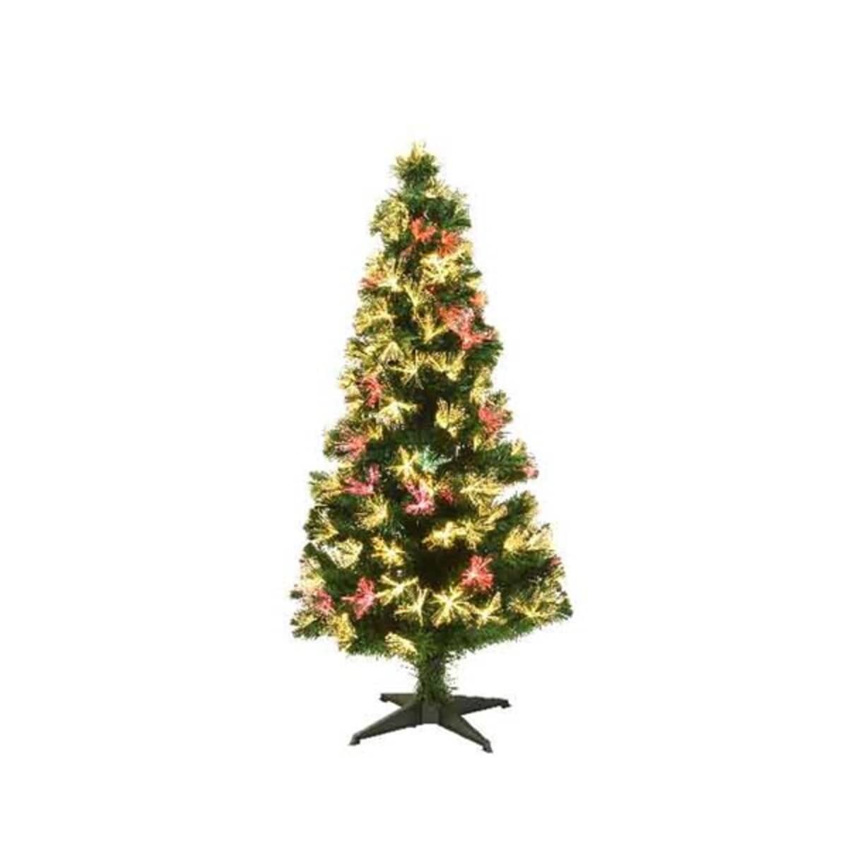 Kaemingk Everlands 5ft Alford Fibre Optic LED Artificial Christmas Tree ...