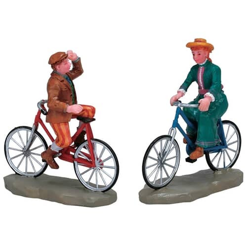 Lemax Christmas Village Risky Business - Set of 2 - 72417