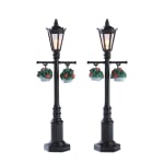 Lemax - Old English Lamp Post Set Of 2 B/O (4.5V)