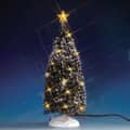 Lemax Christmas Village Evergreen Tree With 24 Clear Light Battery Operated (4.5V) - 74264