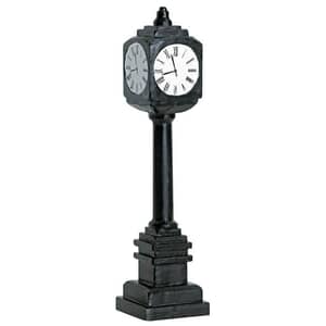 Lemax Christmas Village Street Clock - 74634